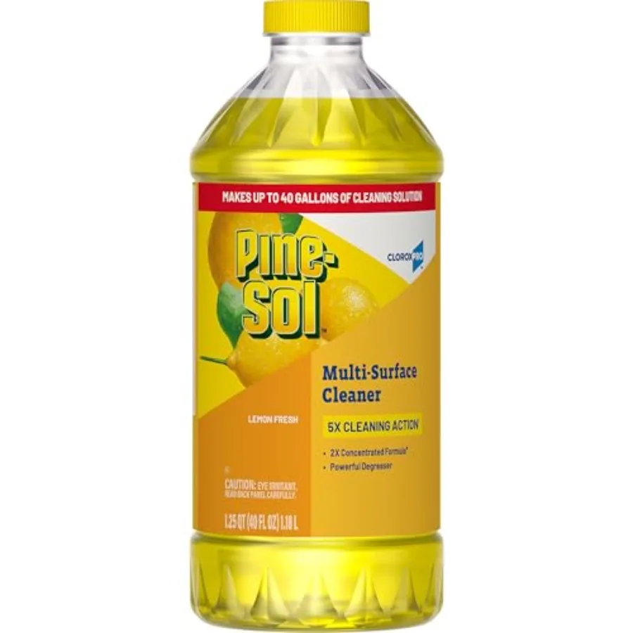 CloroxPro Multi-Surface Cleaner, All Purpose Cleaner, Lemon Fresh, 40 Fluid Ounces Package May Vary
CloroxPro Multi-Surface Cleaner, All Purpose Cleaner, Lemon Fresh, 40 Fluid Ounces Package May Vary