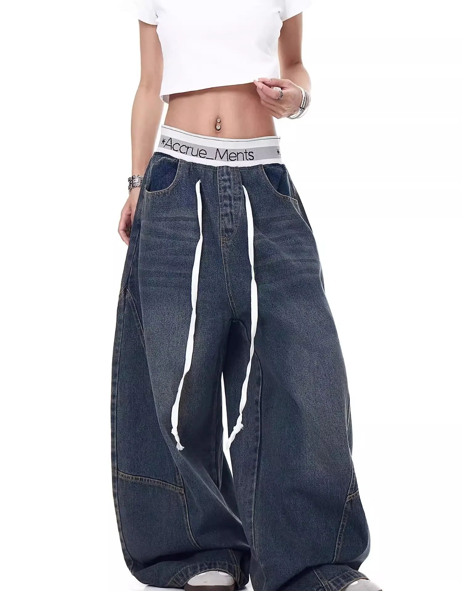 Y2k Baggy Jeans Harajuku 90s Vintage Denim Trouser Japanese 2000s Style Boyfriend Jeans Pants Plus Size Women's Clothing
Y2k Baggy Jeans Harajuku 90s Vintage Denim Trouser Japanese 2000s Style Boyfriend Jeans Pants Plus Size Women's Clothing