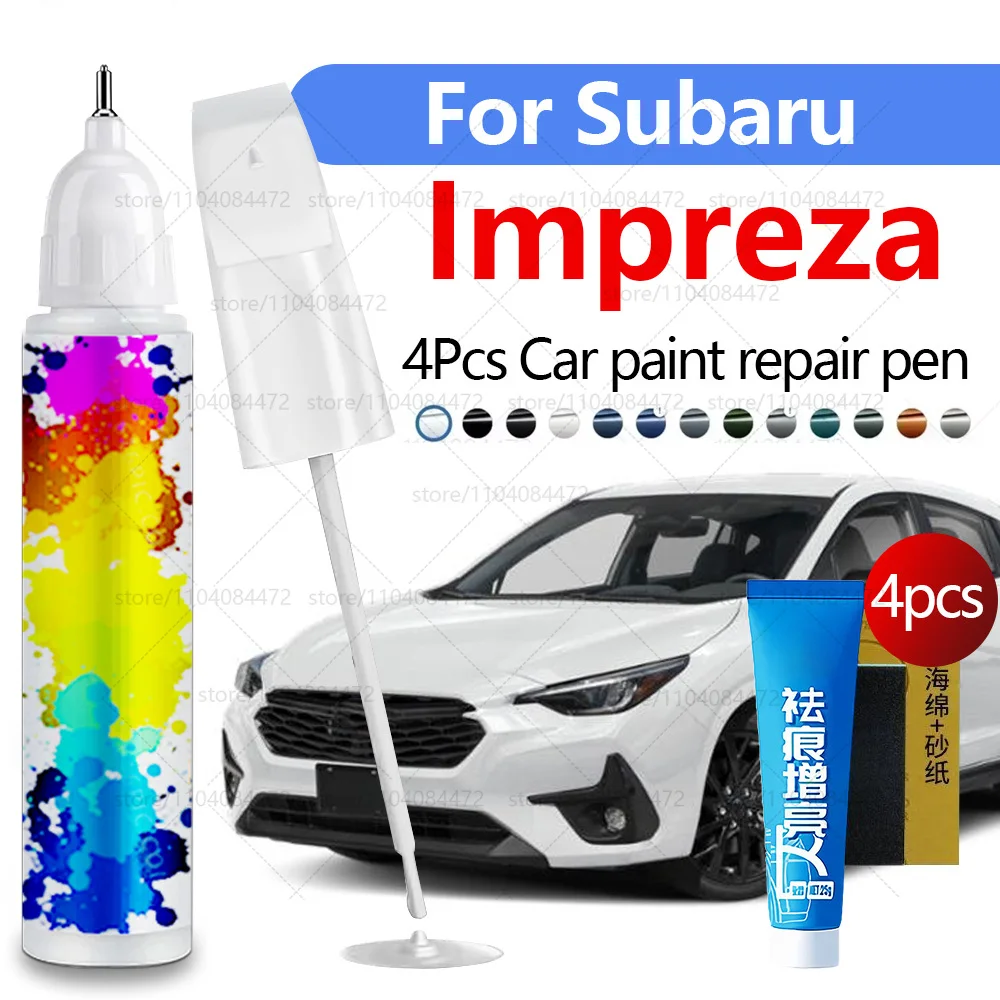 Car Paint Repair Pen For 1992-2025 Subaru Impreza Paint Scratch Repair Accessories 4PCS Black D4S White K1X Silver G1U Gray 98Y
Car Paint Repair Pen For 1992-2025 Subaru Impreza Paint Scratch Repair Accessories 4PCS Black D4S White K1X Silver G1U Gray 98Y