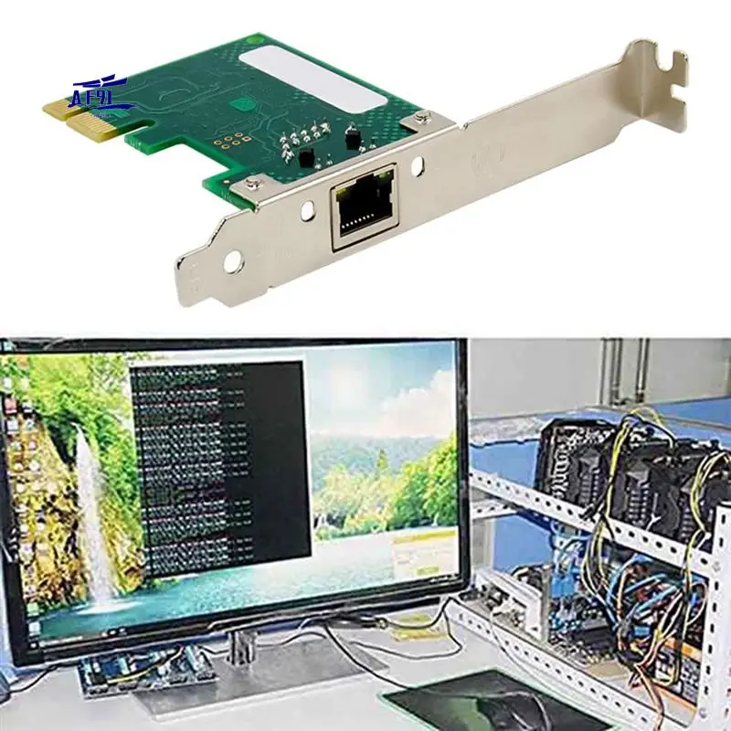 AF91-PCI-E X1 Гигабитный сервер с одним электрическим портом Сетевая карта Серверная сетевая карта I210-T1 RJ45 Ethernet-сеть для ПК Запчасти для ноутбуков
AF91-PCI-E X1 Гигабитный сервер с одним электрическим портом Сетевая карта Серверная сетевая карта I210-T1 RJ45 Ethernet-сеть для ПК Запчасти для ноутбуков
