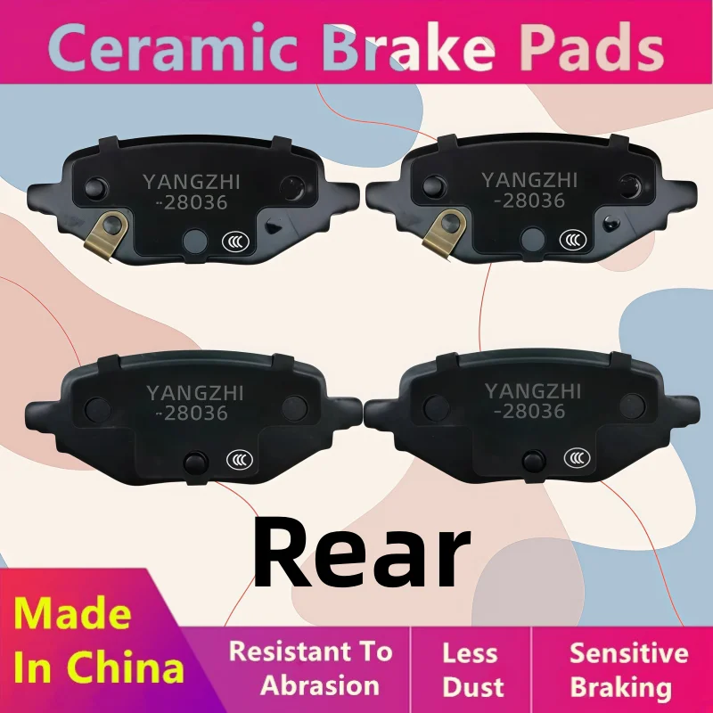 For Wuling Bingo Ev Binguo Plus Rear Brake Pads/2022 2023 2024 2025/Auto Parts -28036
For Wuling Bingo Ev Binguo Plus Rear Brake Pads/2022 2023 2024 2025/Auto Parts -28036