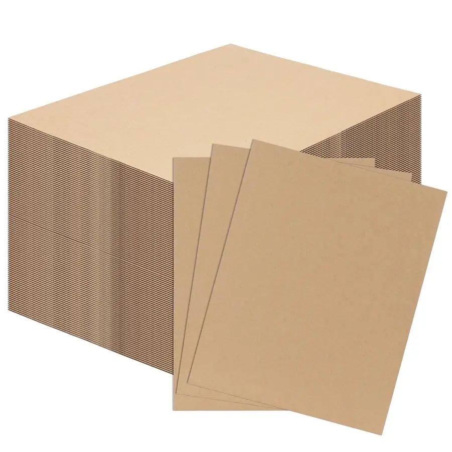 100 Pack 11x14 Corrugated Cardboard Sheets, Flat Cardboard Inserts for Shipping, Mailing, Packing, DIY Crafts
100 Pack 11x14 Corrugated Cardboard Sheets, Flat Cardboard Inserts for Shipping, Mailing, Packing, DIY Crafts