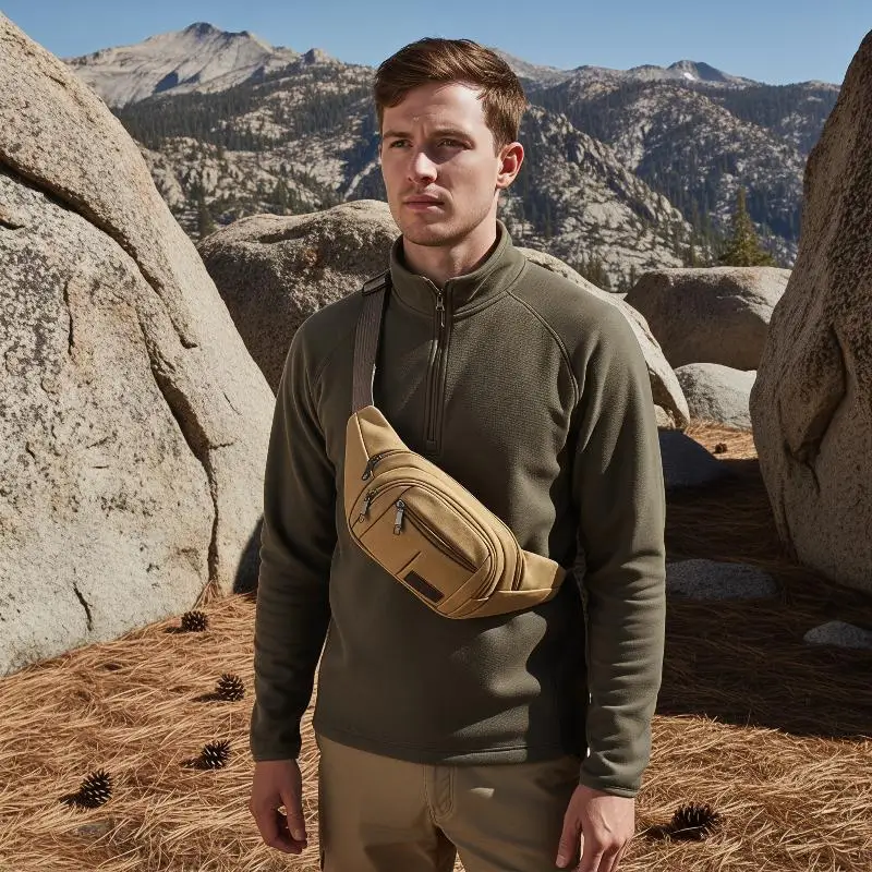 New Casual Canvas Waist Bag Waist Bag Mobile Phone Bag Banana Bag Fanny Pack Men
New Casual Canvas Waist Bag Waist Bag Mobile Phone Bag Banana Bag Fanny Pack Men