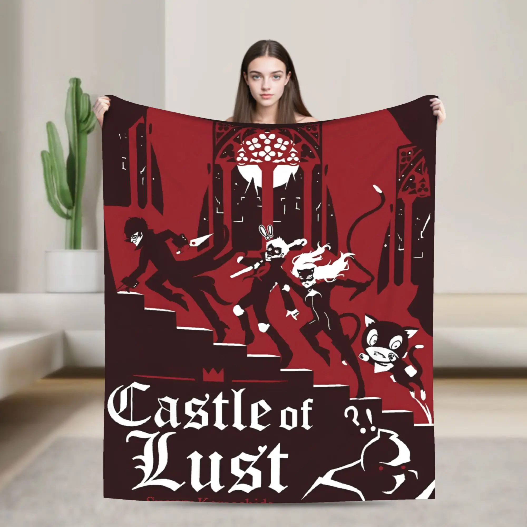 Anime P-Persona 5 Flannel Blanket Super Soft Throw Blanket for Living Room Airplane Travel Fashion Bedspread Sofa Bed Cover
Anime P-Persona 5 Flannel Blanket Super Soft Throw Blanket for Living Room Airplane Travel Fashion Bedspread Sofa Bed Cover