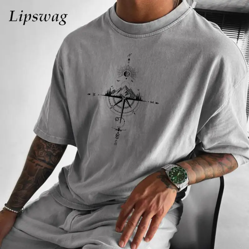 Casual Oversized T Shirt Summer Men Fashion Clothing Short Sleeve O Neck Pullover T-shirts Streetwear Vintage Pattern Print Tops
Casual Oversized T Shirt Summer Men Fashion Clothing Short Sleeve O Neck Pullover T-shirts Streetwear Vintage Pattern Print Tops