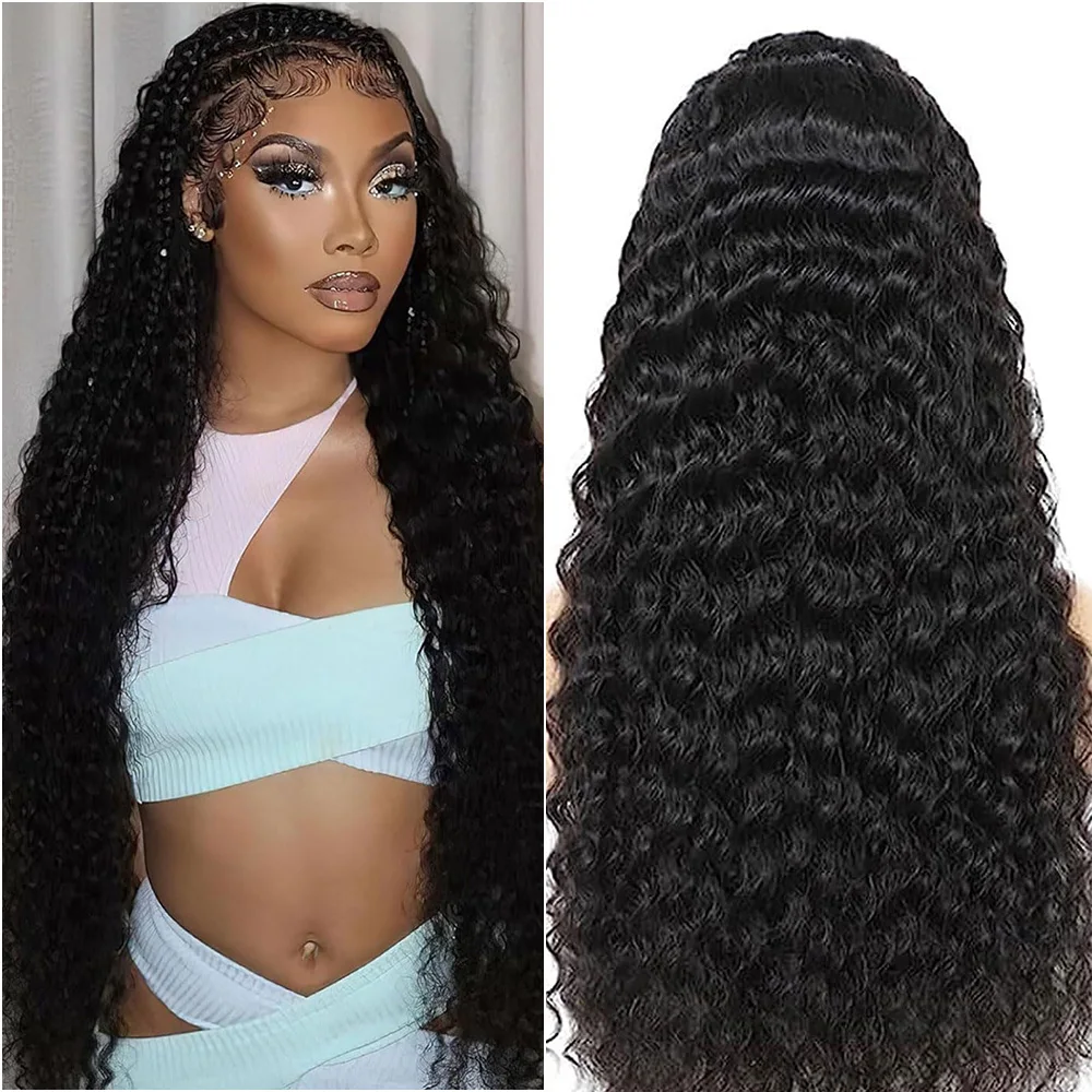 Deep Wave Lace Front Wig Human Hair 200 Density Curly Wig For women 13x6 Hd Lace Frontal Wig 360 Full Transparent Lace Front Wig
Deep Wave Lace Front Wig Human Hair 200 Density Curly Wig For women 13x6 Hd Lace Frontal Wig 360 Full Transparent Lace Front Wig