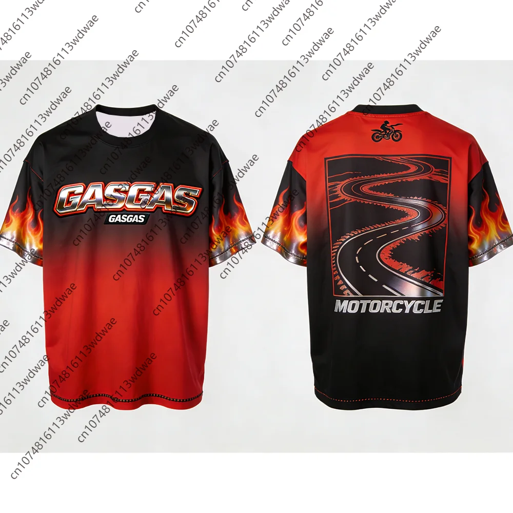 Gasgas Motorcycle clothing brand Short sleeve T-shirt Off-Road Dirt Bike T-shirt Motocross Quick drying Jersey Kit Retro style
Gasgas Motorcycle clothing brand Short sleeve T-shirt Off-Road Dirt Bike T-shirt Motocross Quick drying Jersey Kit Retro style