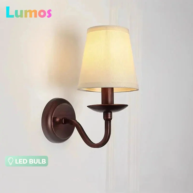 A64 American Style Fabric E14 Modern Simple Living Room Hotel Study Office Wall Light Corridor Lamp Bedroom Bedside Lam
A64 American Style Fabric E14 Modern Simple Living Room Hotel Study Office Wall Light Corridor Lamp Bedroom Bedside Lam