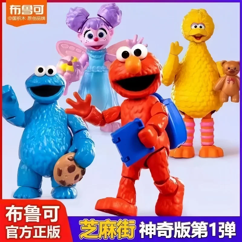 Оригинальное здание Blokees Sesame Buddy Magic Edition, первый Elmo Cookie Monster, большая птица Эбби, экшн-карта, аниме-модель куклы
Оригинальное здание Blokees Sesame Buddy Magic Edition, первый Elmo Cookie Monster, большая птица Эбби, экшн-карта, аниме-модель куклы