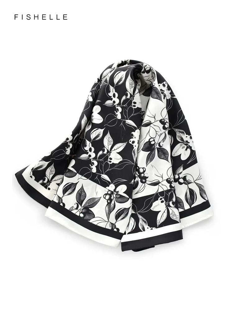 Черно-белые растения, 100% шелковый шарф, саржевая шаль, бандана, хиджаб, женские квадратные шарфы, повязка на голову, роскошные подарки, платок 90 см
Черно-белые растения, 100% шелковый шарф, саржевая шаль, бандана, хиджаб, женские квадратные шарфы, повязка на голову, роскошные подарки, платок 90 см