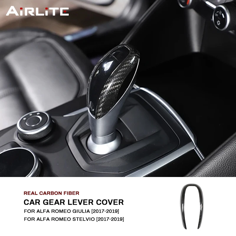 Real Carbon Fiber For Alfa Romeo Giulia Stelvio 2015-2019 Car Gear Shift Head Frame Trim Cover Sticker Auto Interior Accessories
Real Carbon Fiber For Alfa Romeo Giulia Stelvio 2015-2019 Car Gear Shift Head Frame Trim Cover Sticker Auto Interior Accessories