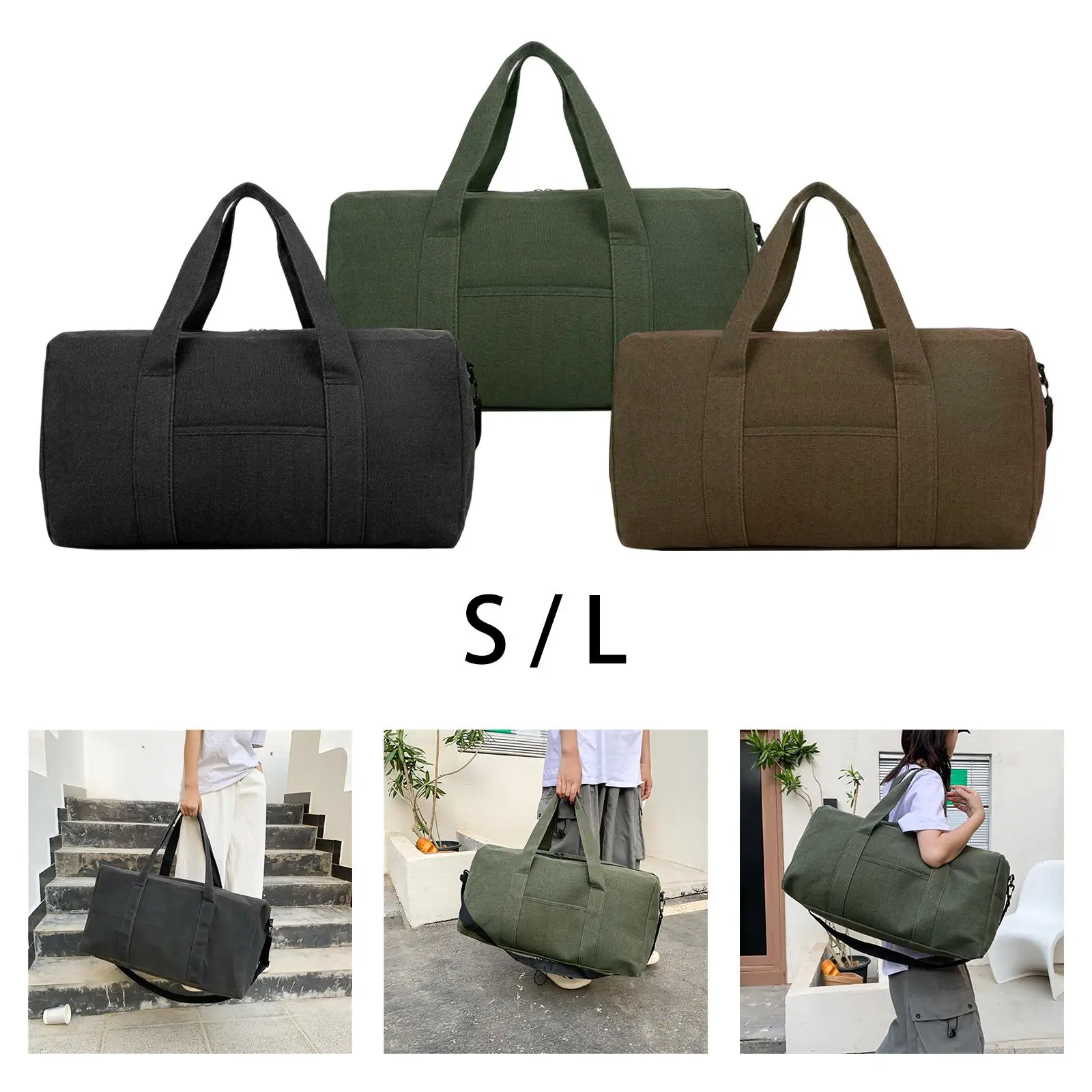 Weekender Bag Handbag Toiletry Tote Overnight Bag Storage Organizer Waterproof Travel Duffel Bag for Gym Trip Workout Exercise
Weekender Bag Handbag Toiletry Tote Overnight Bag Storage Organizer Waterproof Travel Duffel Bag for Gym Trip Workout Exercise