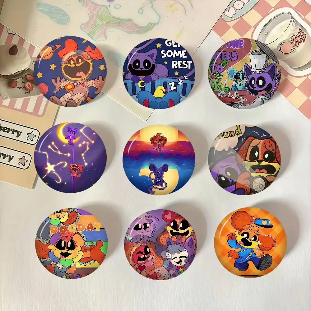Critters CATNAP DOGDAY Cartoon Brooches Anime Badge Round Handmade Brooch Lapel Pins Jewelry For Backpack Clothes Gifts
Critters CATNAP DOGDAY Cartoon Brooches Anime Badge Round Handmade Brooch Lapel Pins Jewelry For Backpack Clothes Gifts