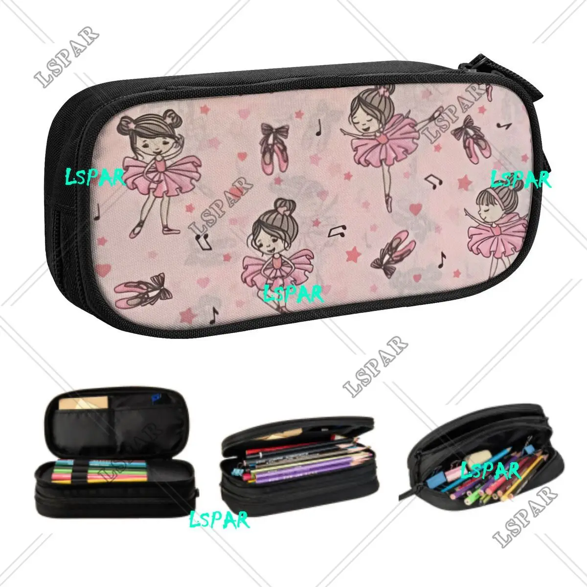 Ballet Art Customized Kawaii Pencil Case Girl Boy Large Storage Ballerina Dancer Pencil Pouch Students Stationery
Ballet Art Customized Kawaii Pencil Case Girl Boy Large Storage Ballerina Dancer Pencil Pouch Students Stationery