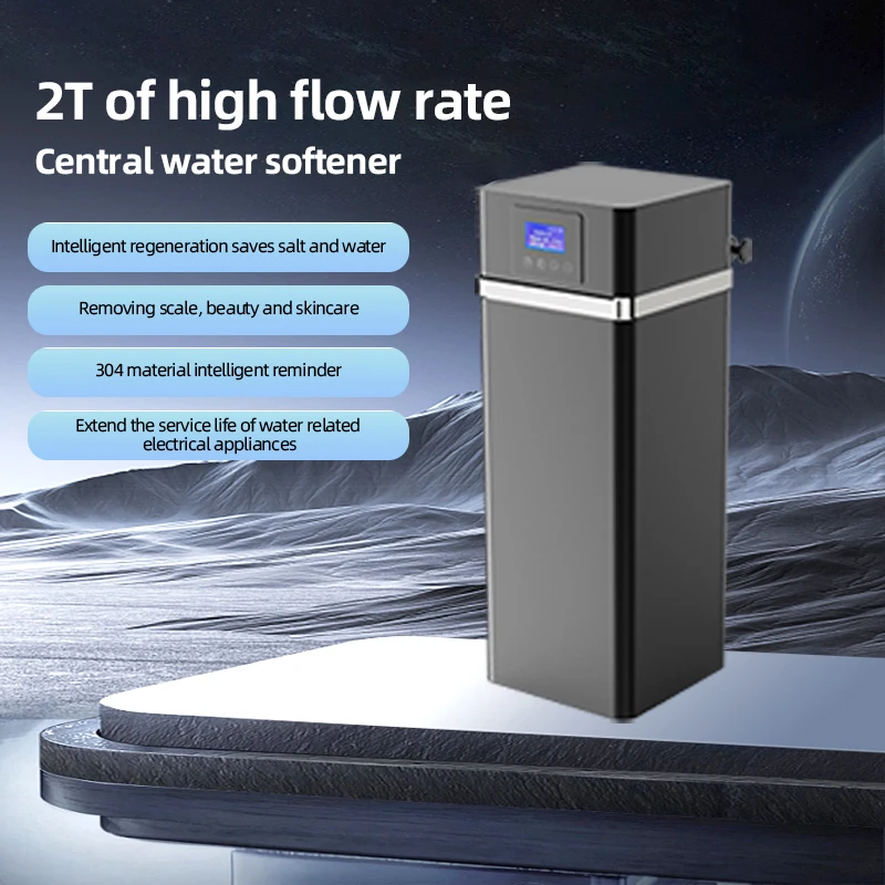 3T of High Flow Rate Central Water Softener Intelligent Regeneration Saves Salt and Water
3T of High Flow Rate Central Water Softener Intelligent Regeneration Saves Salt and Water