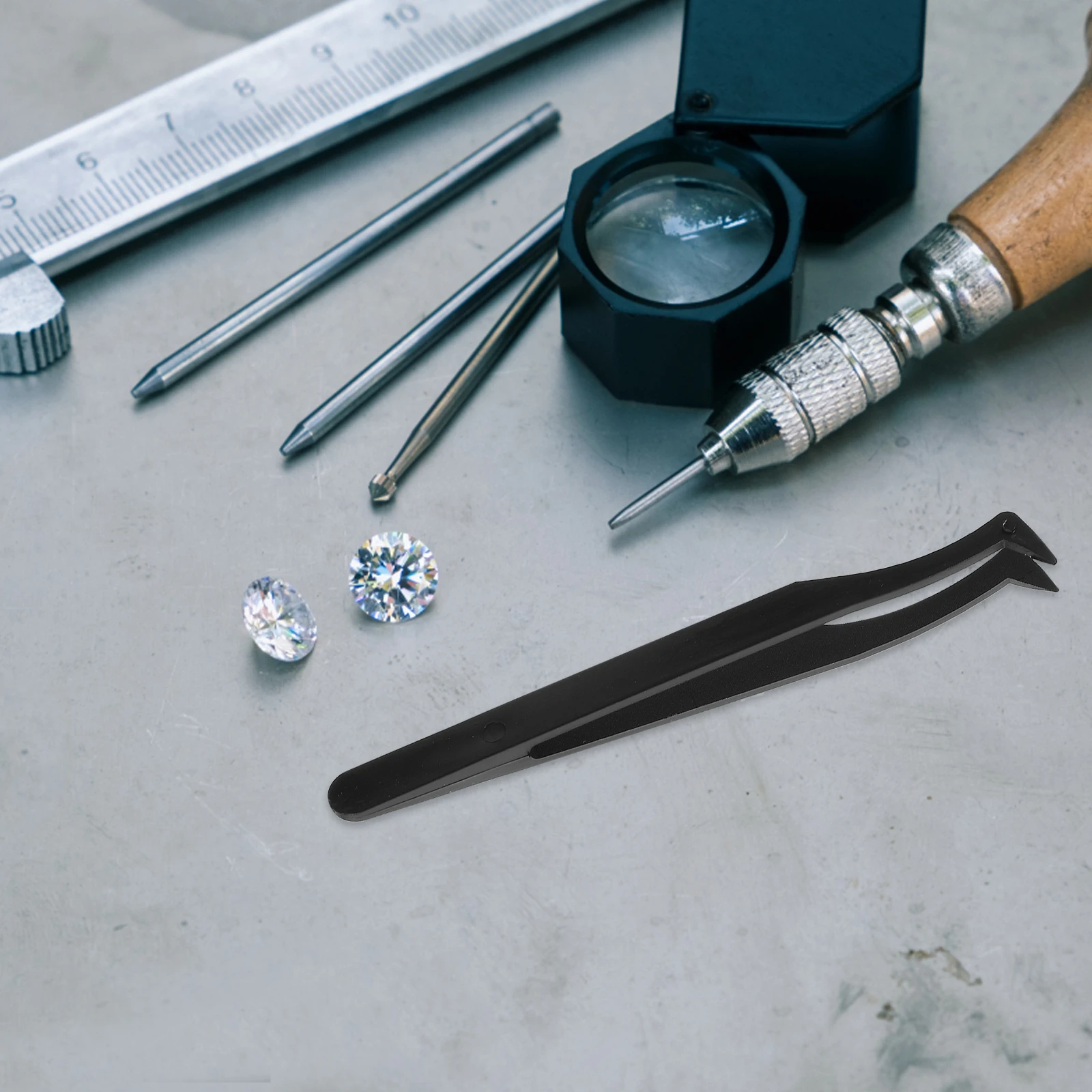 10PCS Plastic for Crafts Ergonomic Handle Precision Plastic Tweezers Electronics Kit Small Anti Static Black Bulk
10PCS Plastic for Crafts Ergonomic Handle Precision Plastic Tweezers Electronics Kit Small Anti Static Black Bulk