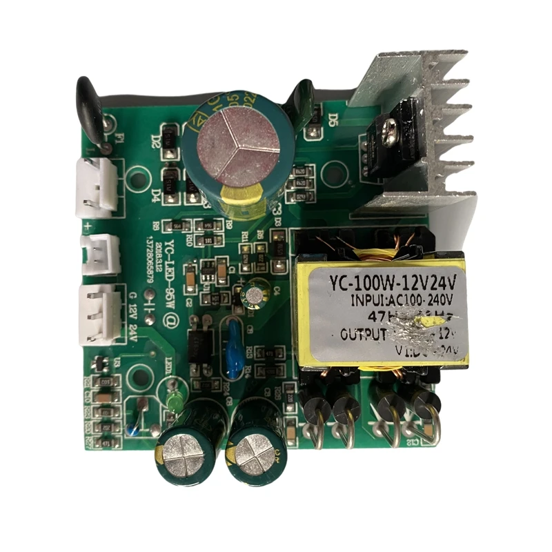YC-100-12-24 Led Moving Head Light Power Supply 7x10W 24V+12V Output Bare Board Voltage Transformer
YC-100-12-24 Led Moving Head Light Power Supply 7x10W 24V+12V Output Bare Board Voltage Transformer