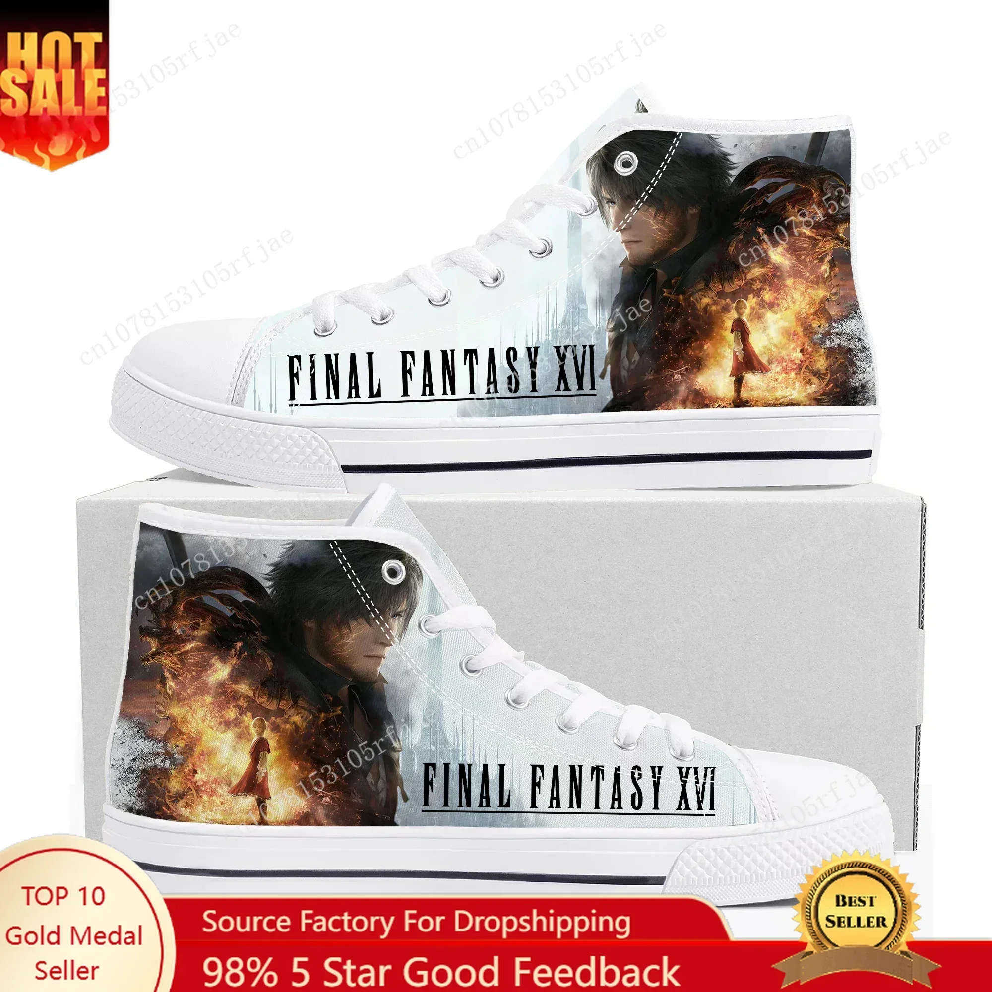 Final Fantasy 16 High Top Sneakers Men Women Teenager High Quality Canvas Shoes Soft Sole Shock Absorbing Casual Couple Shoes
Final Fantasy 16 High Top Sneakers Men Women Teenager High Quality Canvas Shoes Soft Sole Shock Absorbing Casual Couple Shoes