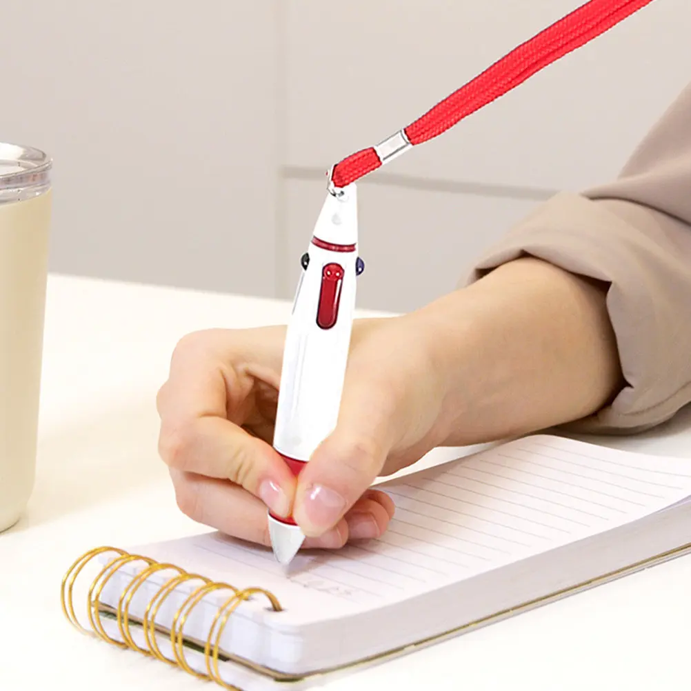 5Pcs 4-Color Ballpoint Pens with Lanyard Retractable Comfortable Grip Ideal for Teachers Nurses Students Office
5Pcs 4-Color Ballpoint Pens with Lanyard Retractable Comfortable Grip Ideal for Teachers Nurses Students Office