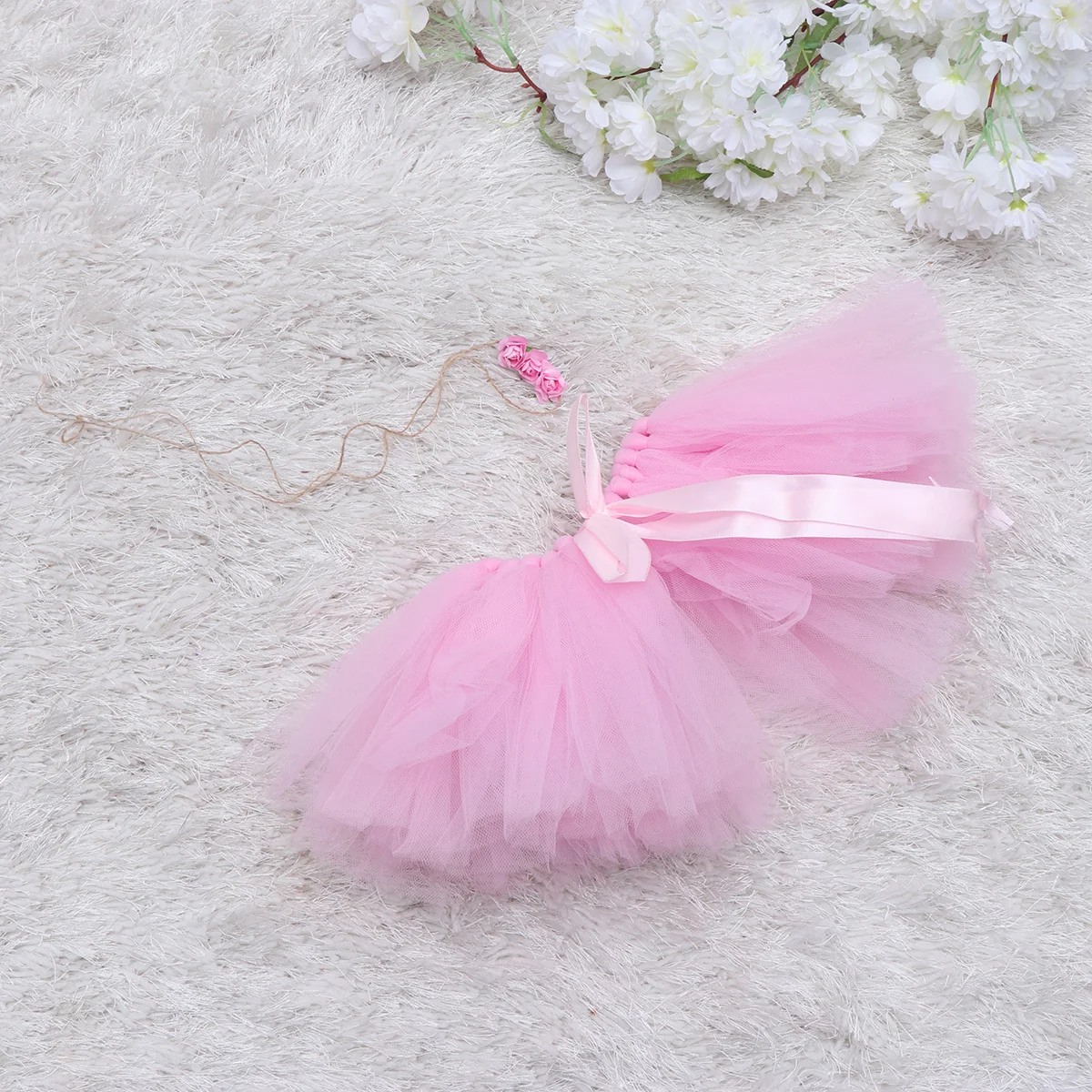 Infant Tutu Skirt Pink Newborn Skirt Bow-Knot Tulle Dress Baby Photography Prop Girl Tutu Dress Floral Headband
Infant Tutu Skirt Pink Newborn Skirt Bow-Knot Tulle Dress Baby Photography Prop Girl Tutu Dress Floral Headband