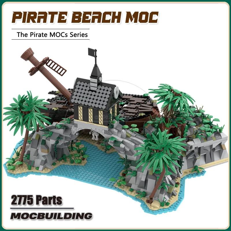 Island Beach Moc, строительные блоки, фильм, рок-архитектура, технология, кирпичи, сделай сам, сборная модель, креативная коллекция, игрушки, подарки
Island Beach Moc, строительные блоки, фильм, рок-архитектура, технология, кирпичи, сделай сам, сборная модель, креативная коллекция, игрушки, подарки