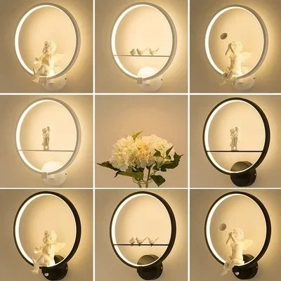 Modern Black White LED Wall Lamps Bird Angel Lovers Kids Aluminum Decorative Interior Living Room Dining Room Corridor Lighting
Modern Black White LED Wall Lamps Bird Angel Lovers Kids Aluminum Decorative Interior Living Room Dining Room Corridor Lighting