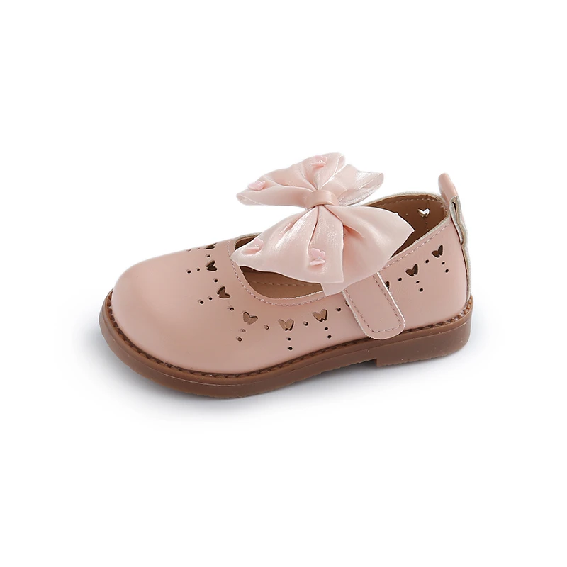 2025 New Girls Leather Shoes Baby Cute Bow-tie Design Flats Little Princess Elegant Hollow Kindergarten Shoes
2025 New Girls Leather Shoes Baby Cute Bow-tie Design Flats Little Princess Elegant Hollow Kindergarten Shoes