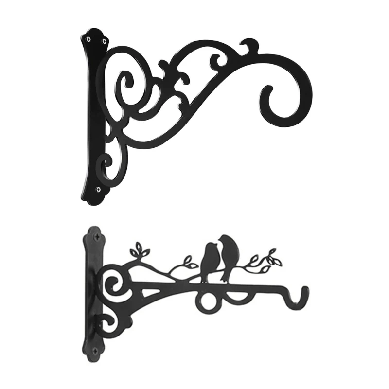 Bird Flower Baskets Holder Wall Mounted Metal Bracket Hanger for Bird Feeders A0KF
Bird Flower Baskets Holder Wall Mounted Metal Bracket Hanger for Bird Feeders A0KF