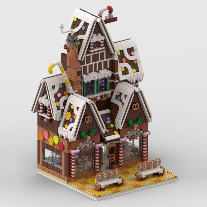 1913pcs MOC Winter Village Pastry Shop Modular Building Collection DIY Building Blocks Christmas Gifts Girls' Toys
1913pcs MOC Winter Village Pastry Shop Modular Building Collection DIY Building Blocks Christmas Gifts Girls' Toys