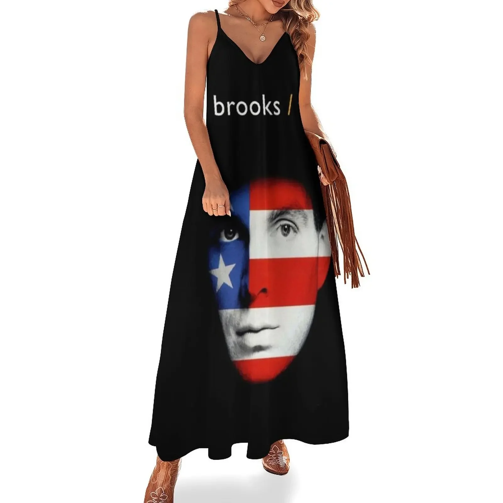 garth american hits brooks tour Sleeveless Dress women party dresses Evening dresses Dress
garth american hits brooks tour Sleeveless Dress women party dresses Evening dresses Dress