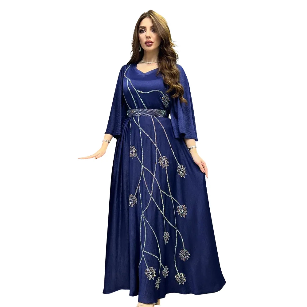 African Dresses for Women Spring Summer African Women Long Sleeve O-neck Polyester Long Dress African Robes Abaya for Women
African Dresses for Women Spring Summer African Women Long Sleeve O-neck Polyester Long Dress African Robes Abaya for Women