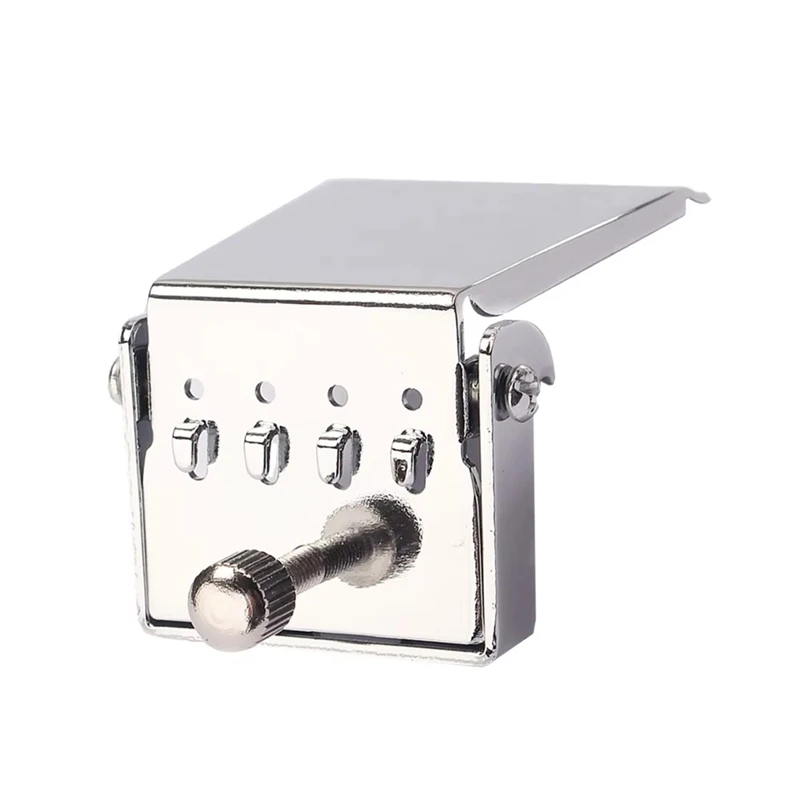 4 String Tailpiece Bridge Plate For Banjo Replacement Parts Guitar IY To Improved Tone (Silver) Banjo Tailpiece
4 String Tailpiece Bridge Plate For Banjo Replacement Parts Guitar IY To Improved Tone (Silver) Banjo Tailpiece