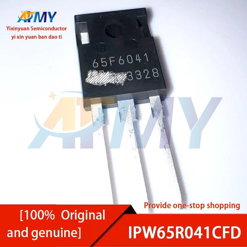 4piece IPW65R041CFD 65F6041 MOSFET 68.5A650V commonly used in inverter
4piece IPW65R041CFD 65F6041 MOSFET 68.5A650V commonly used in inverter