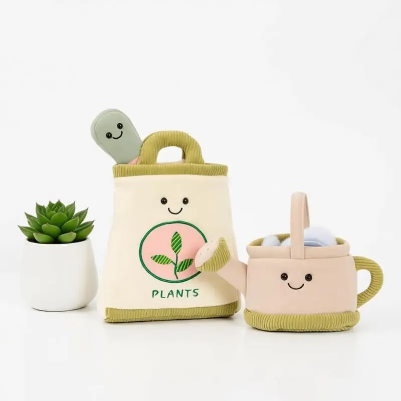 Cut Gardening Plush Toy Plant Bag Drop Shovel Watering Can Soft Stuffed Doll Filled Parent Child Interactive Gift Boy Girl Kids
Cut Gardening Plush Toy Plant Bag Drop Shovel Watering Can Soft Stuffed Doll Filled Parent Child Interactive Gift Boy Girl Kids