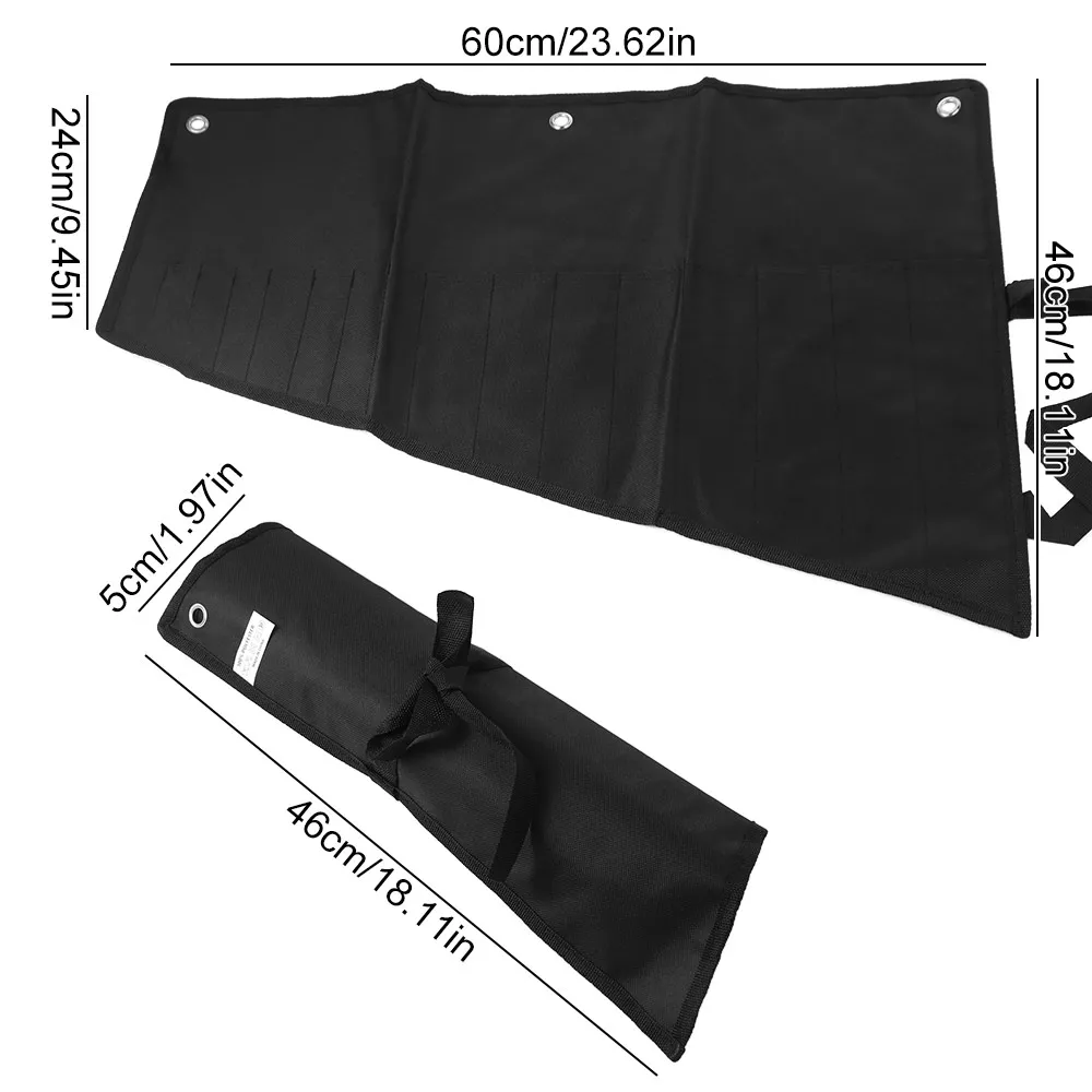 16 Pockets Wrench Roll Organizer Elastic Straps Water Proof Oxford Cloth Wrench Pouch Roll Up Design Proof Oxford Cloth
16 Pockets Wrench Roll Organizer Elastic Straps Water Proof Oxford Cloth Wrench Pouch Roll Up Design Proof Oxford Cloth
