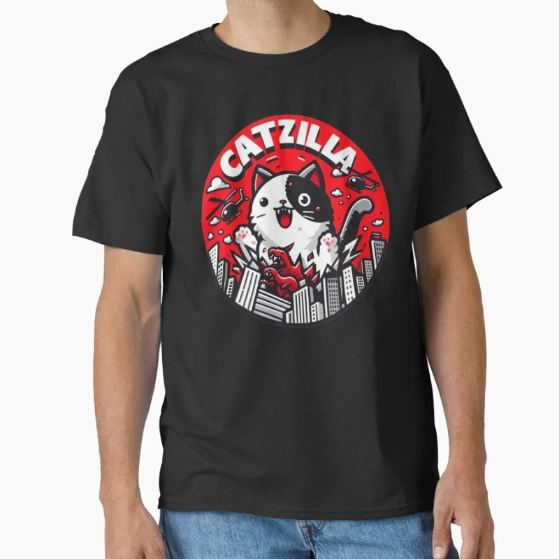 Catzilla Cat 0808 King of Monster Gift t shirt for Cats Lover Short Sleeve Graphic tee Cute kitty y2k clothes All size Tops
Catzilla Cat 0808 King of Monster Gift t shirt for Cats Lover Short Sleeve Graphic tee Cute kitty y2k clothes All size Tops