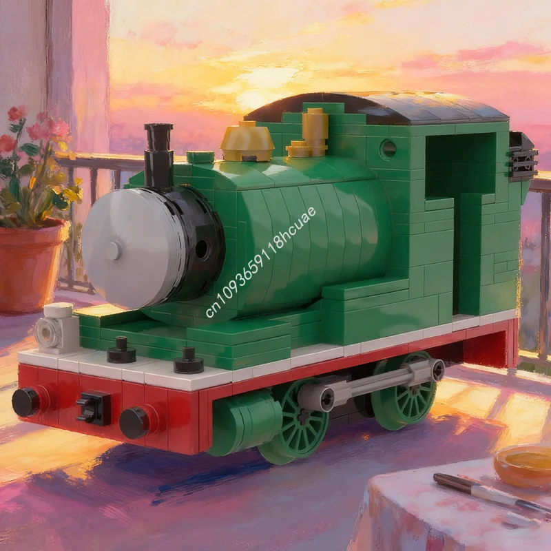 374pcs MOC Train Outdated Percy The Small Saddle Tank Model Toys Building Blocks Construction DIY Christmas Gift Creative Idea
374pcs MOC Train Outdated Percy The Small Saddle Tank Model Toys Building Blocks Construction DIY Christmas Gift Creative Idea