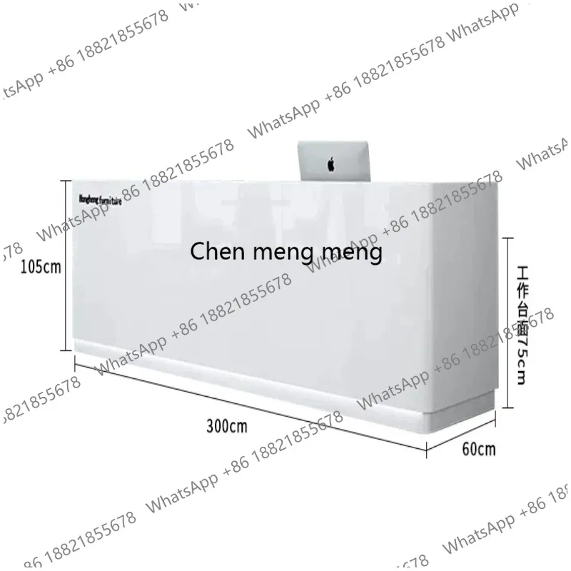 Simple Checkstand Reception Desks Front Desk Counter Modern Reception Desks Vevor Artificial Board Furniture
Simple Checkstand Reception Desks Front Desk Counter Modern Reception Desks Vevor Artificial Board Furniture