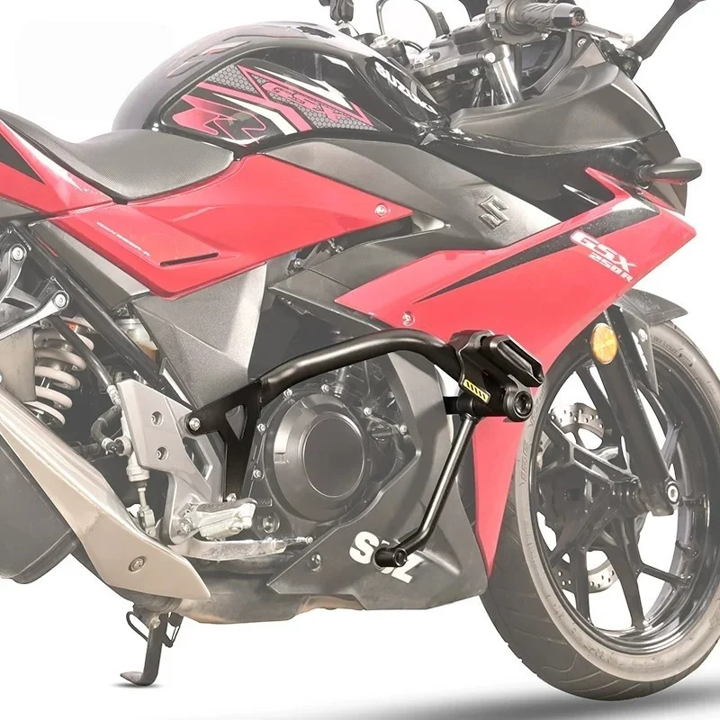 For GSX250R motorcycle protective modification accessories - anti-rollover bar, engine bumper, racing guardrail
For GSX250R motorcycle protective modification accessories - anti-rollover bar, engine bumper, racing guardrail