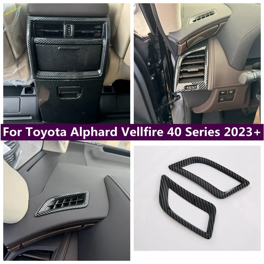 Air Conditioning Outlet AC Vent Decoration Frame Cover Trim Fit For Toyota Alphard Vellfire 40 Series 2023 2024 Car Accessories
Air Conditioning Outlet AC Vent Decoration Frame Cover Trim Fit For Toyota Alphard Vellfire 40 Series 2023 2024 Car Accessories