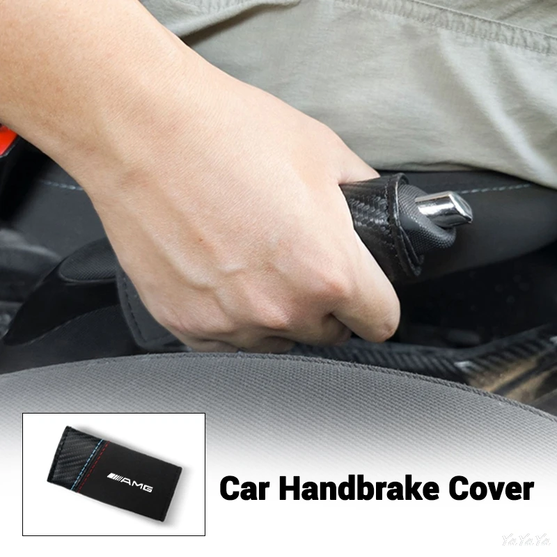 Car Hand Brake Cover Carbon Fiber Suede Non-Slip Wear-resistant Protect Covers For Benz AMG A C E S Class GLC CLE CLA Stickers
Car Hand Brake Cover Carbon Fiber Suede Non-Slip Wear-resistant Protect Covers For Benz AMG A C E S Class GLC CLE CLA Stickers