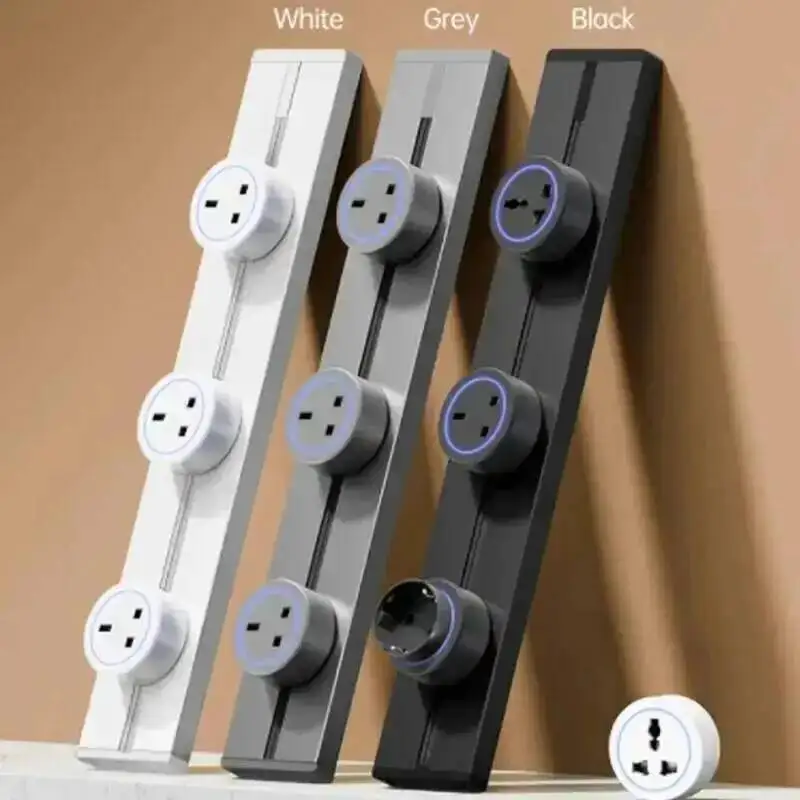 Track Socket 8000W UK EU US Standard Round Romovable Adapter Home Kitchen Meeting Wall Mounted Power Rail Sockets With Usb Typec
Track Socket 8000W UK EU US Standard Round Romovable Adapter Home Kitchen Meeting Wall Mounted Power Rail Sockets With Usb Typec