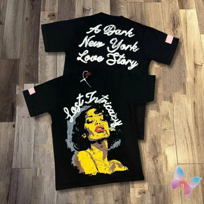 New Lost Intricacy T-shirt American Graffiti Smoking Beauty Letter Print Black Short Sleeve Men Women Loose Cotton Casual Tops
New Lost Intricacy T-shirt American Graffiti Smoking Beauty Letter Print Black Short Sleeve Men Women Loose Cotton Casual Tops