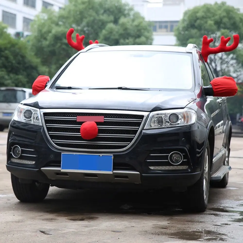 Red Nose Horn Costume Set Christmas Car Decor Rudolf Reindeer Elk Horn Christmas Ornament Car Decor Ornaments Christmas Supplies
Red Nose Horn Costume Set Christmas Car Decor Rudolf Reindeer Elk Horn Christmas Ornament Car Decor Ornaments Christmas Supplies