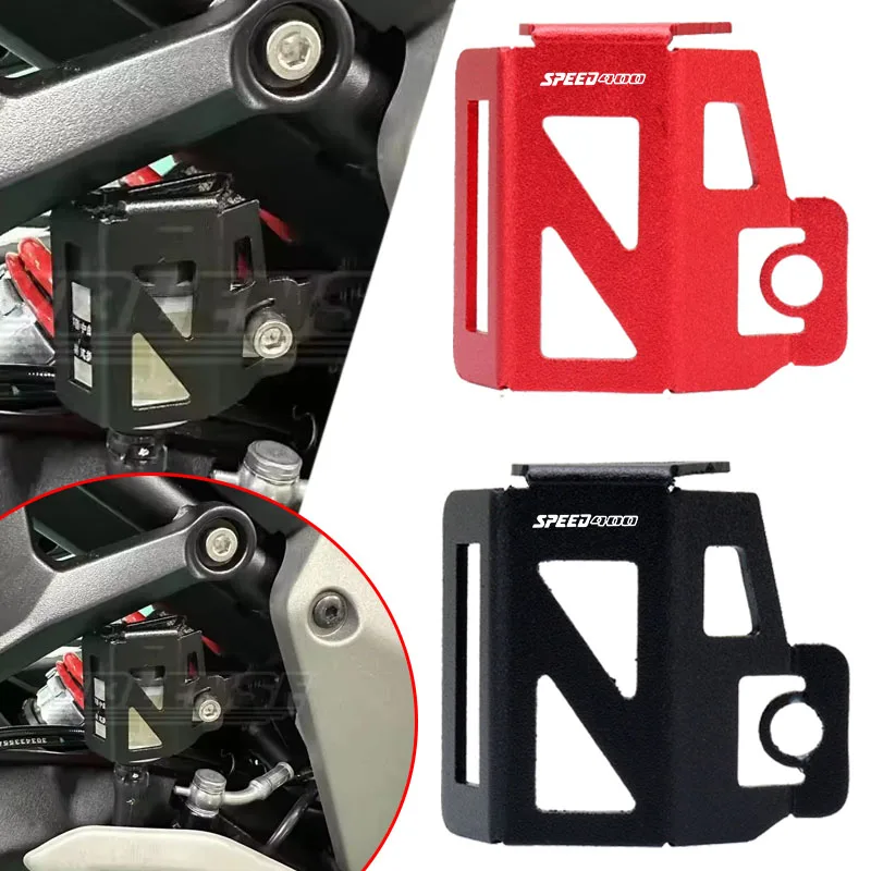 Motorcycle Rear Brake Fluid Reservoir Cover Guard Protector For Speed 400 Speed400 2024-2025
Motorcycle Rear Brake Fluid Reservoir Cover Guard Protector For Speed 400 Speed400 2024-2025