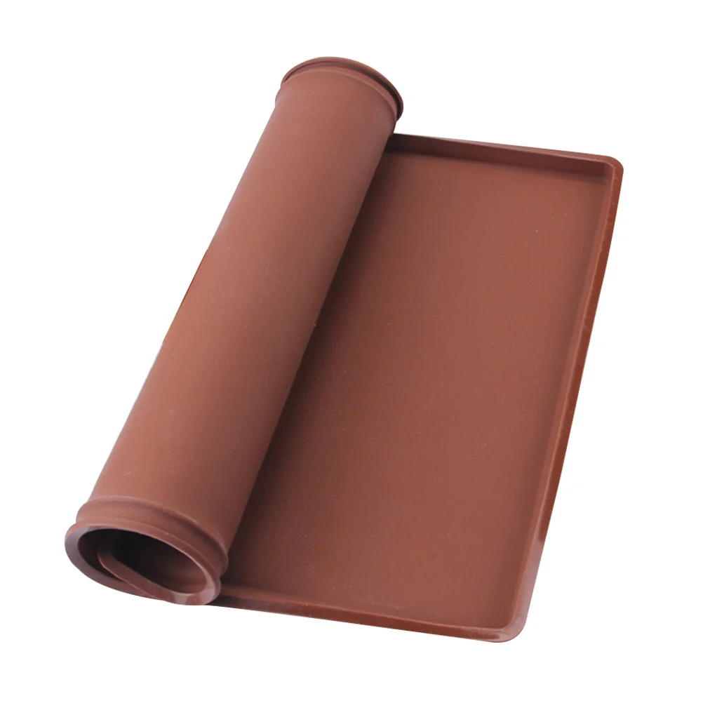 Nonstick Multi-function Baking Pastry Tool Swiss Roll Cake Mat Flexible Baking Tray Pan Silicone Cookies Mold Bakeware (Coffee)
Nonstick Multi-function Baking Pastry Tool Swiss Roll Cake Mat Flexible Baking Tray Pan Silicone Cookies Mold Bakeware (Coffee)