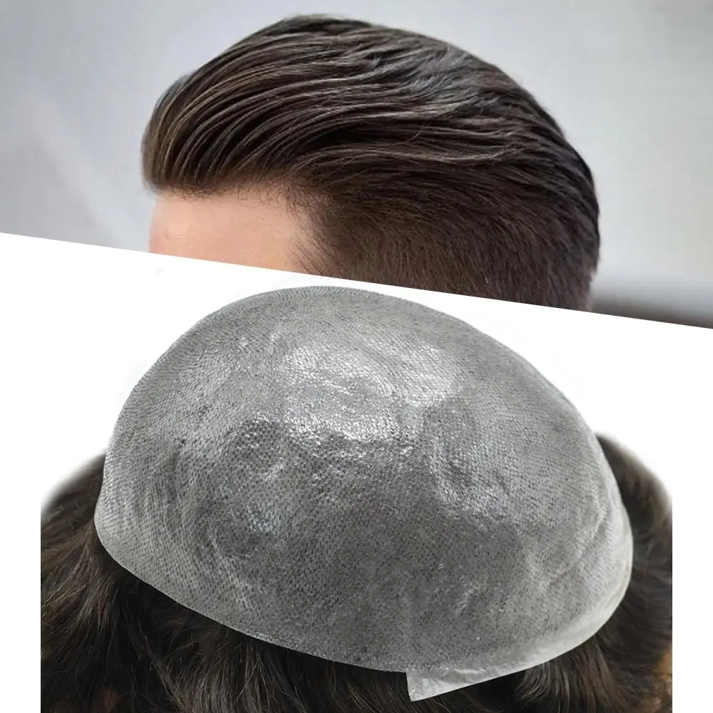 Seraphicwig Men's Toupee Hair System for Men 0.03mm Ultra Thin Skin Base Size 100% Real Human Hair Toupee for Men 1B Natural Black Natural Hairline 8x10 Inch Base Size HD Lace V-Looped Invisible Hairline Toupee for Men
Seraphicwig Men's Toupee Hair System for Men 0.03mm Ultra Thin Skin Base Size 100% Real Human Hair Toupee for Men 1B Natural Black Natural Hairline 8x10 Inch Base Size HD Lace V-Looped Invisible Hairline Toupee for Men