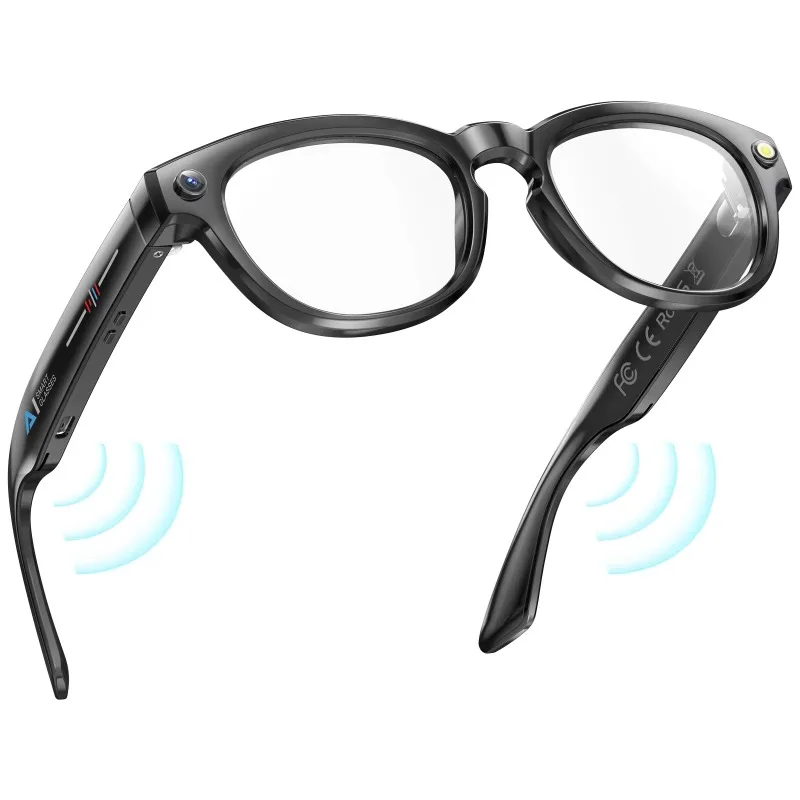 Business Travel Wearable Eye Glasses AI Translator Smart Glasses with Music Sound Call BT5.4 Intelligent Headset
Business Travel Wearable Eye Glasses AI Translator Smart Glasses with Music Sound Call BT5.4 Intelligent Headset
