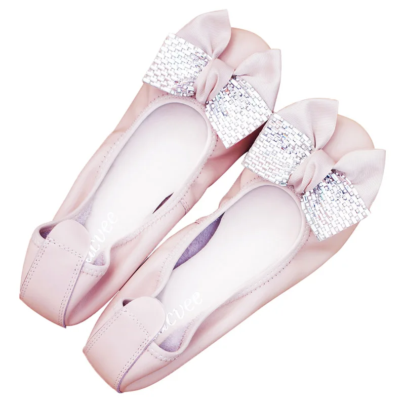 Genuine Leather Slip-On Soft Foldable Shoe Elegant Lady Work Shoes Large Size Moccasins Classic Ballet Flats Shoes Women Loafers
Genuine Leather Slip-On Soft Foldable Shoe Elegant Lady Work Shoes Large Size Moccasins Classic Ballet Flats Shoes Women Loafers