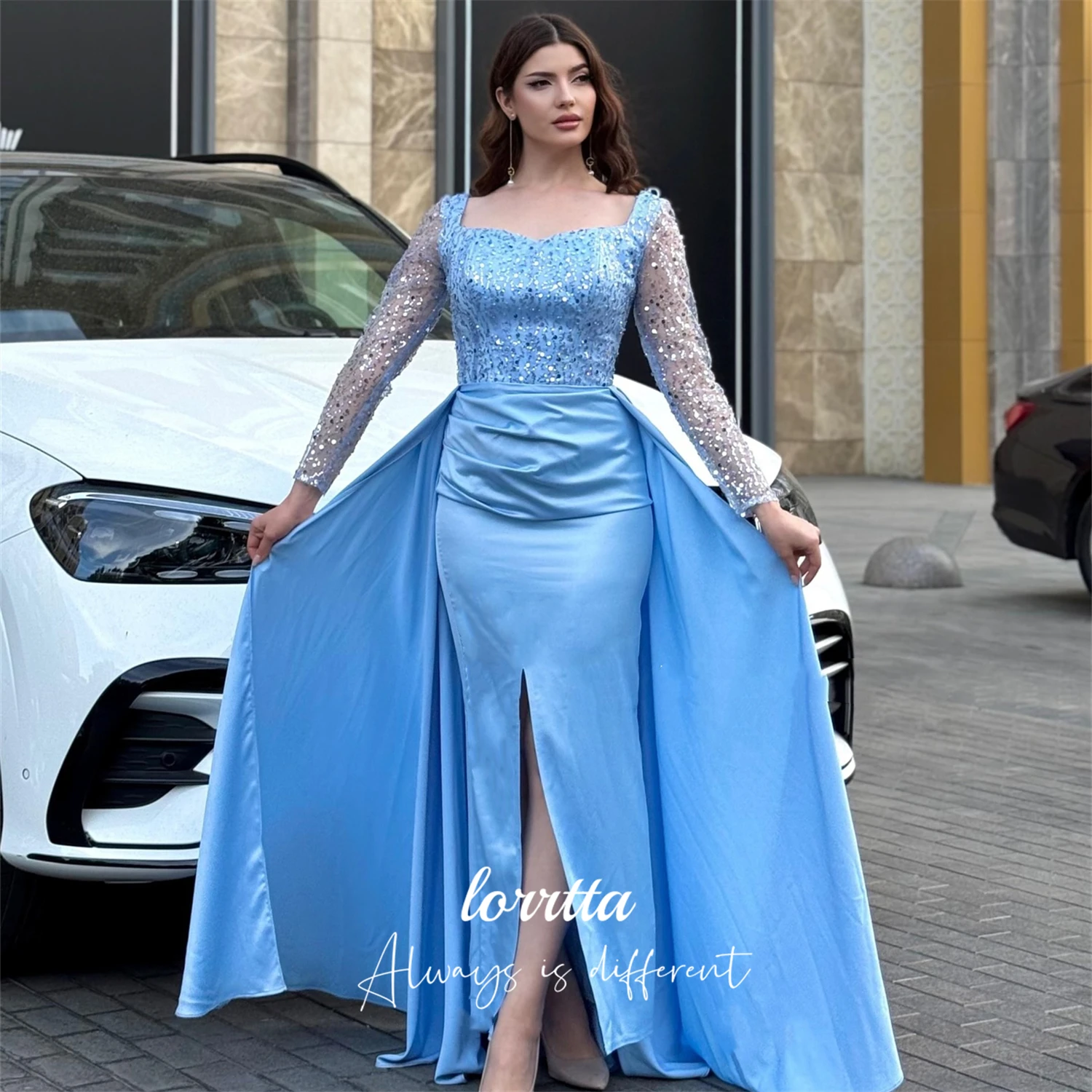 Lorrtta Customized Party Dress Happy Sharon Dresses for Special Occasions Evening Dress 2025 Woman Glitter Decoration Prom Dress
Lorrtta Customized Party Dress Happy Sharon Dresses for Special Occasions Evening Dress 2025 Woman Glitter Decoration Prom Dress